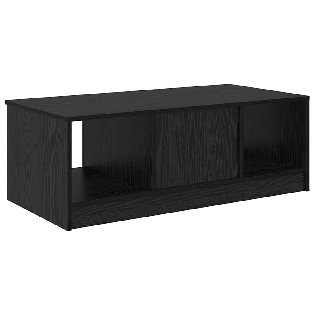 Konferenční Stolek Černý Dub 102 X 50 X 36 Cm Kompozitní Dřevo