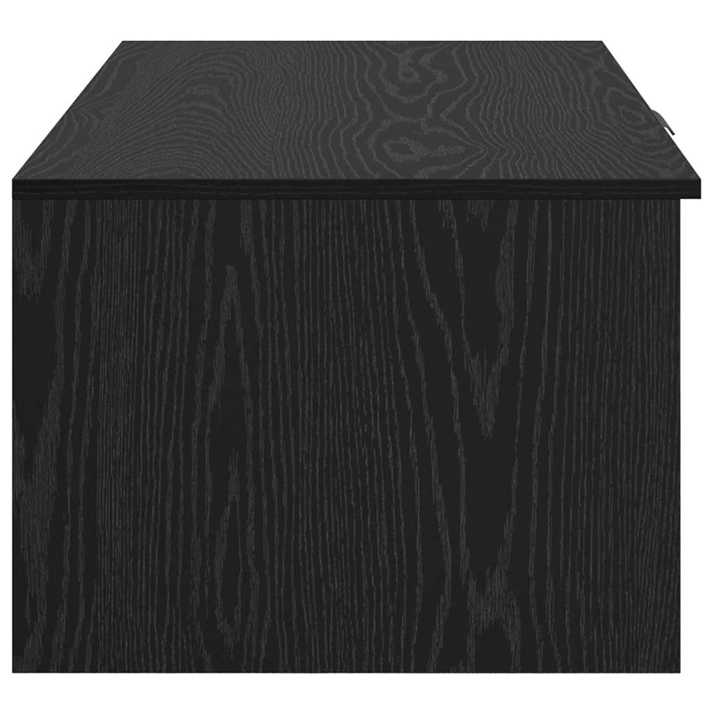 Konferenční Stolek Černý Dub 102 X 50 X 36 Cm Kompozitní Dřevo