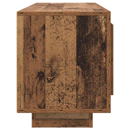 Televizní Skříň 102 X 35 X 45 Cm Staré Dřevo Kompozitní Dřevo