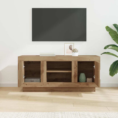 Televizní Skříň 102 X 35 X 45 Cm Artisanový Dub