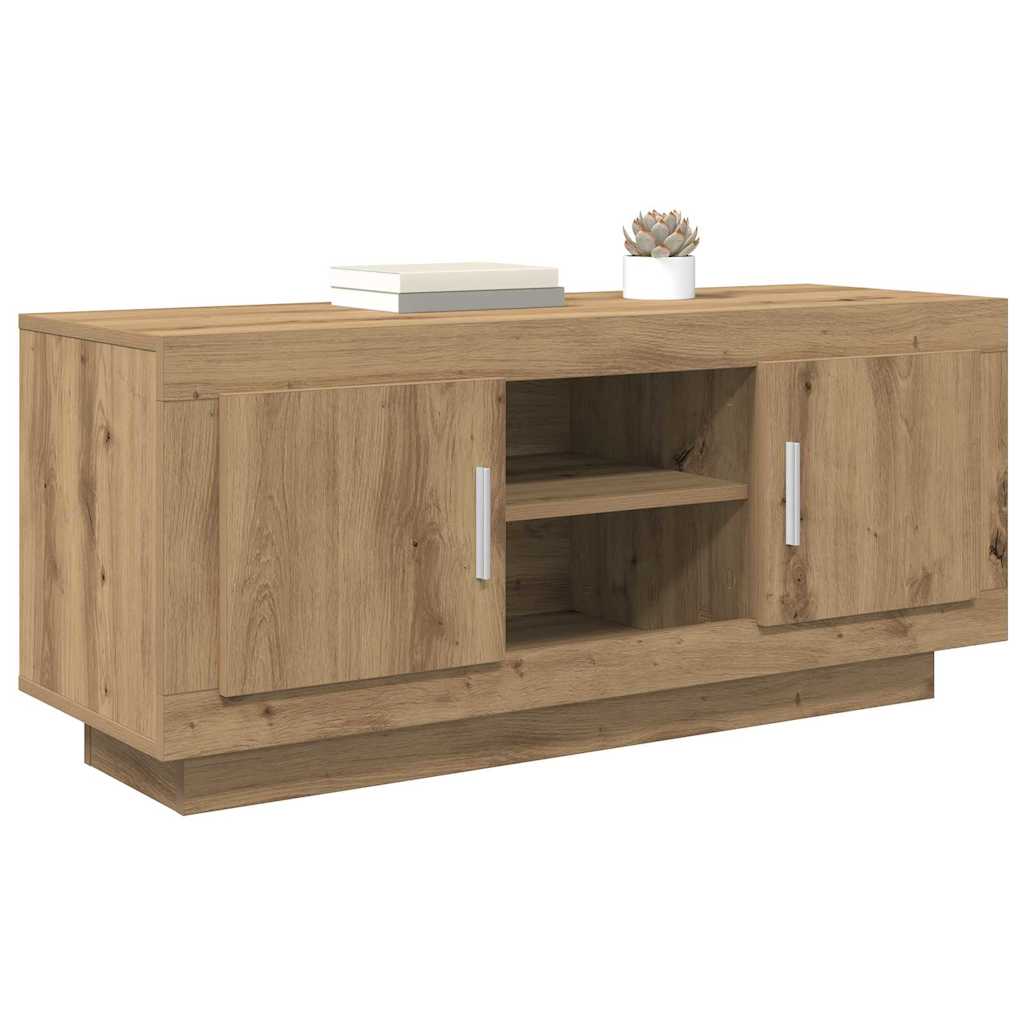 Televizní Skříň 102 X 35 X 45 Cm Artisanový Dub