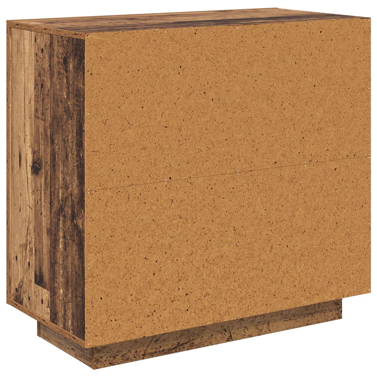 Servírovací Skříň Staré Dřevo 80 X 40 X 75 Cm Kompozitní Dřevo