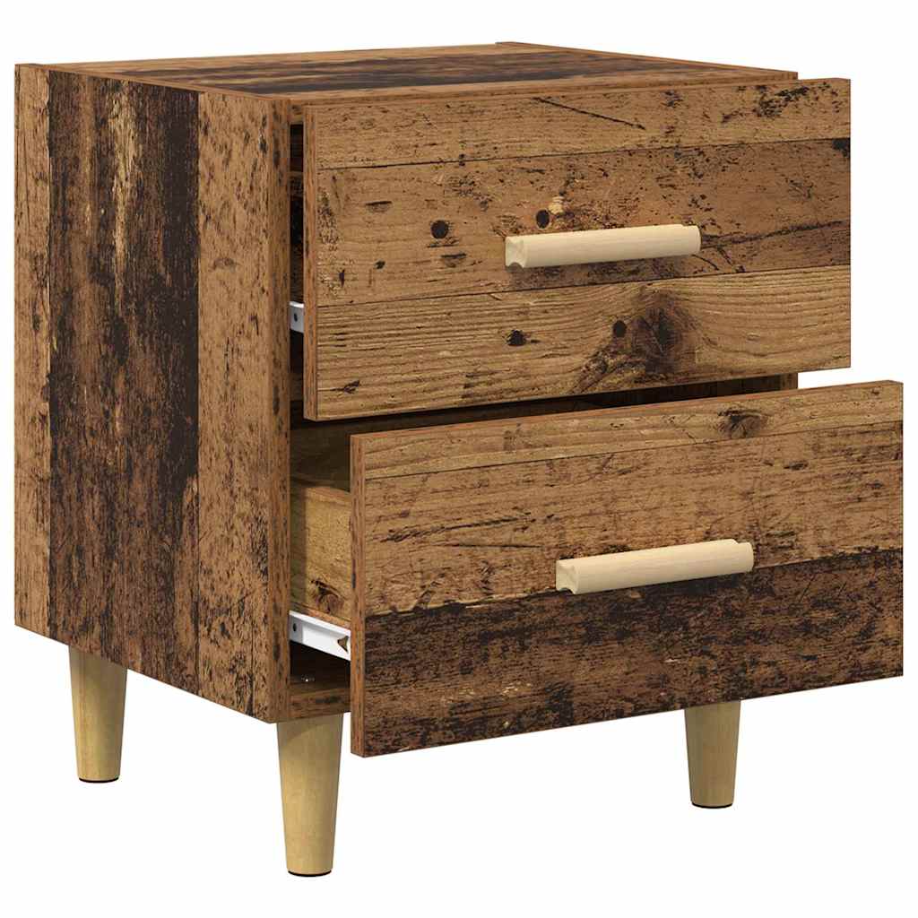 Zásuvka Pod Postel 2 Ks Staré Dřevo 40 X 35 X 47,5 Cm
