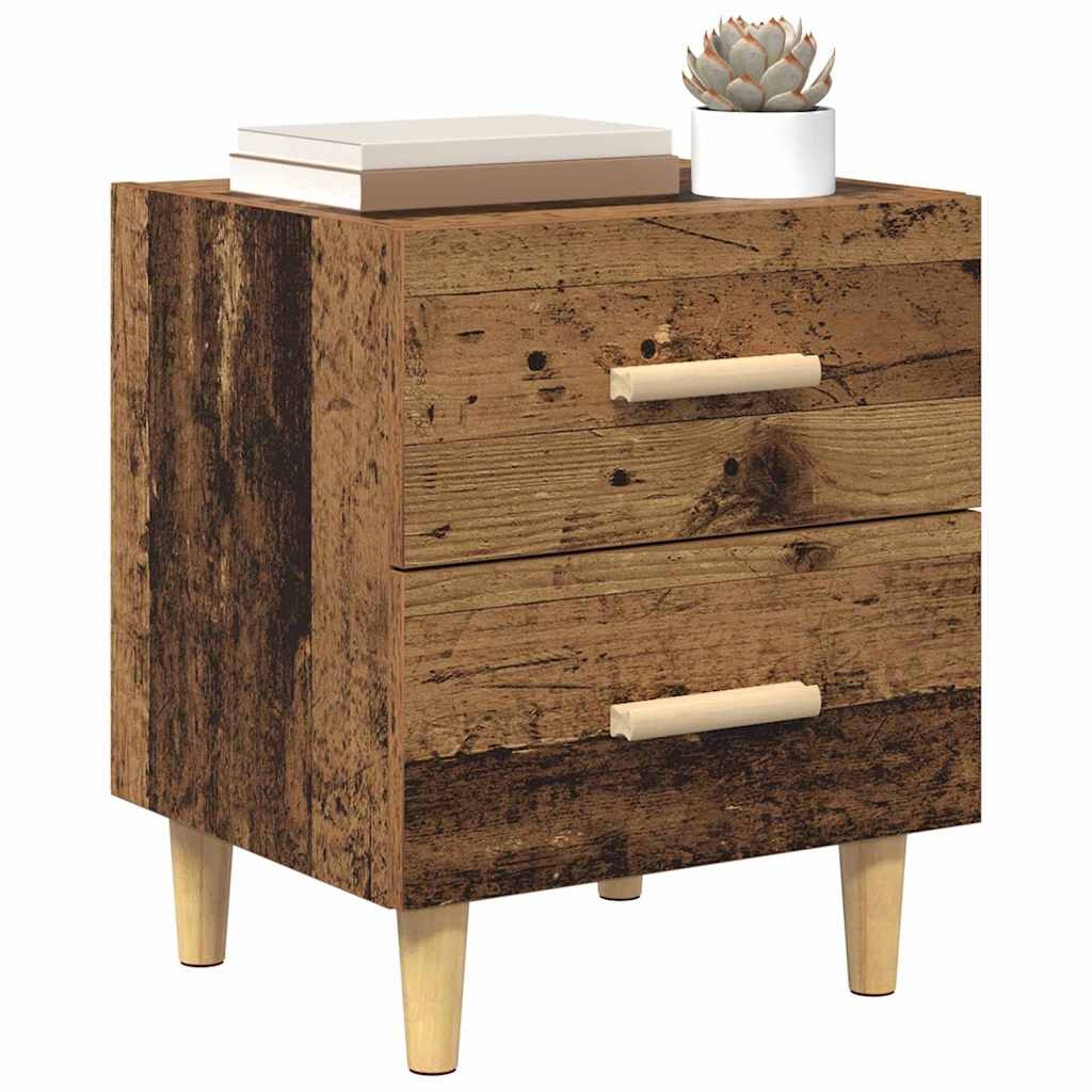 Zásuvka Pod Postel 2 Ks Staré Dřevo 40 X 35 X 47,5 Cm