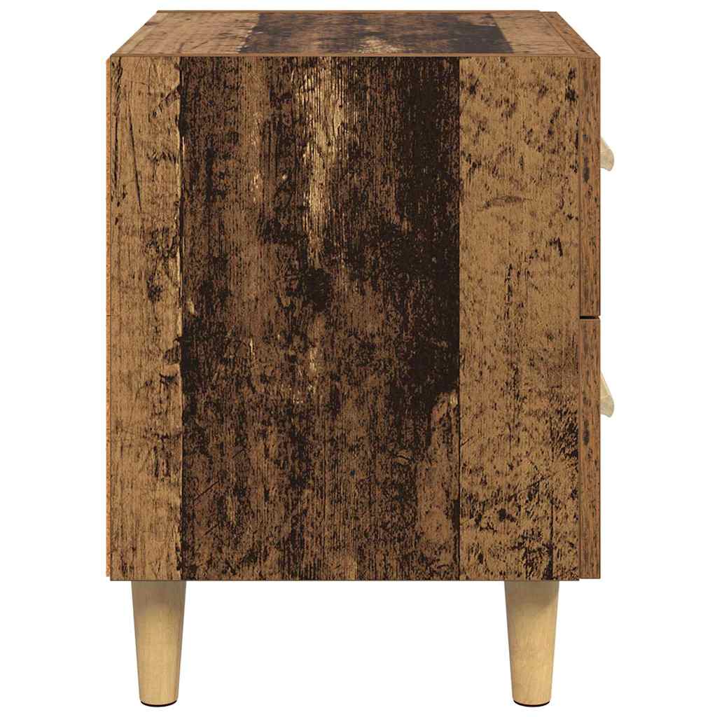 Zásuvka Pod Postel 2 Ks Staré Dřevo 40 X 35 X 47,5 Cm