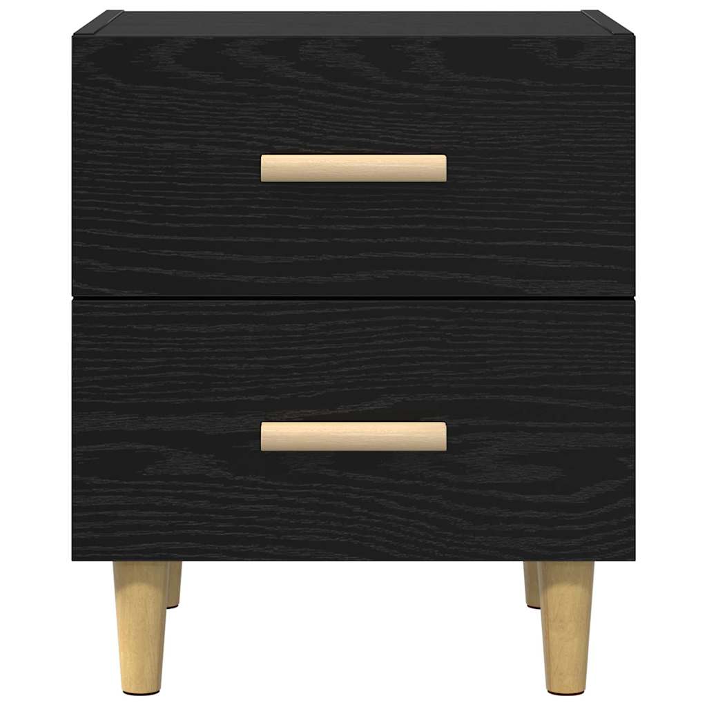 Zásuvka Pod Postel 2 Ks Černý Dub 40 X 35 X 47,5 Cm