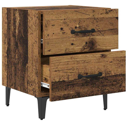 Zásuvka Pod Postel 2 Ks Staré Dřevo 40 X 35 X 47,5 Cm