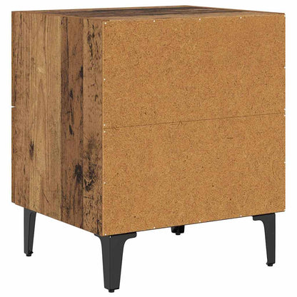 Zásuvka Pod Postel 2 Ks Staré Dřevo 40 X 35 X 47,5 Cm