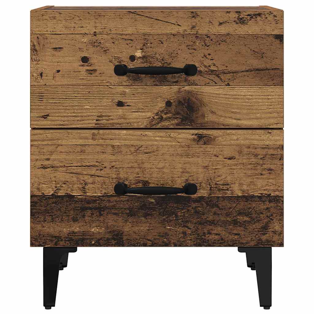 Zásuvka Pod Postel 2 Ks Staré Dřevo 40 X 35 X 47,5 Cm