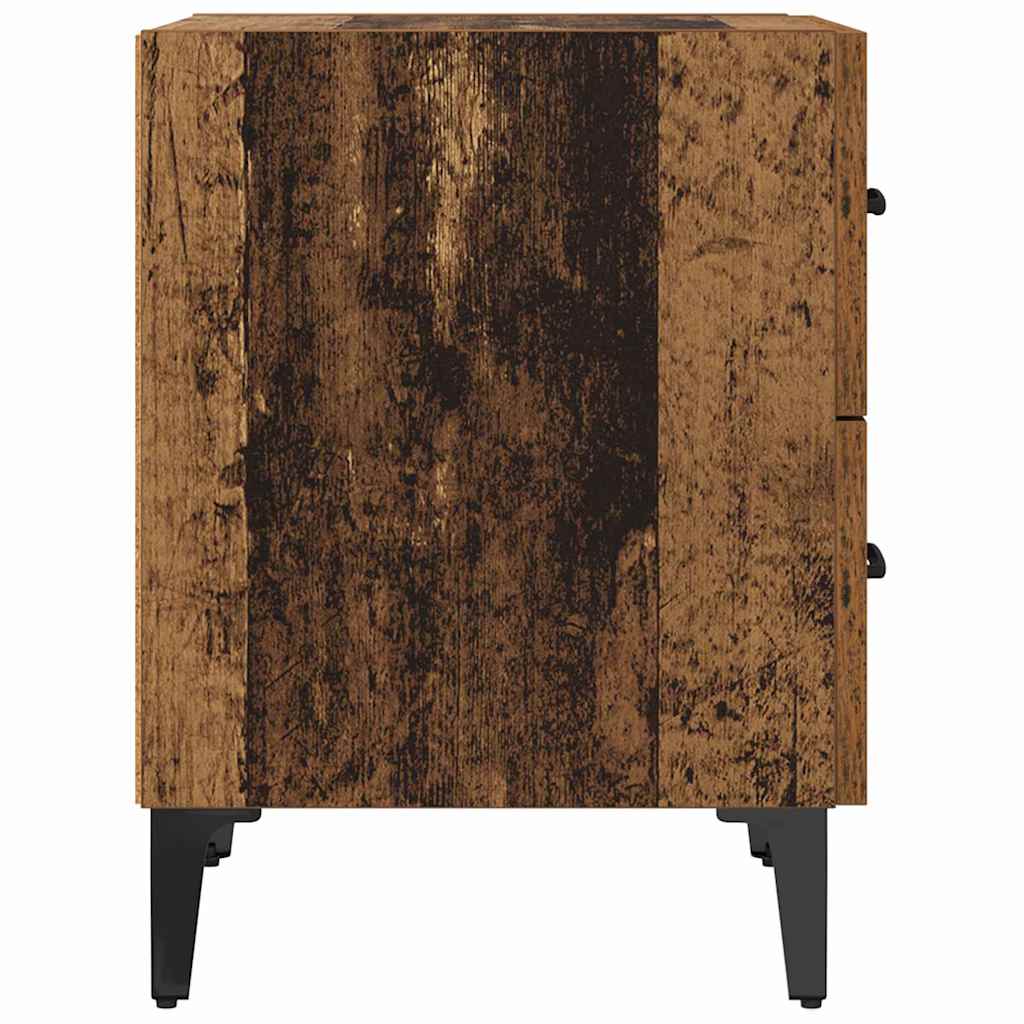 Zásuvka Pod Postel 2 Ks Staré Dřevo 40 X 35 X 47,5 Cm