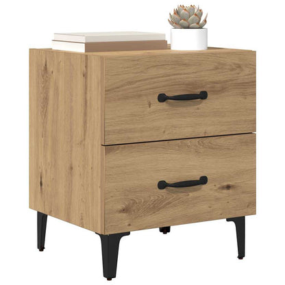 Zásuvka Pod Postel 2 Ks Artisanový Dub 40 X 35 X 47,5 Cm