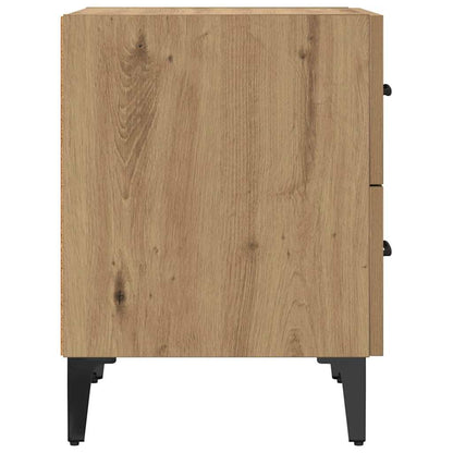 Zásuvka Pod Postel 2 Ks Artisanový Dub 40 X 35 X 47,5 Cm
