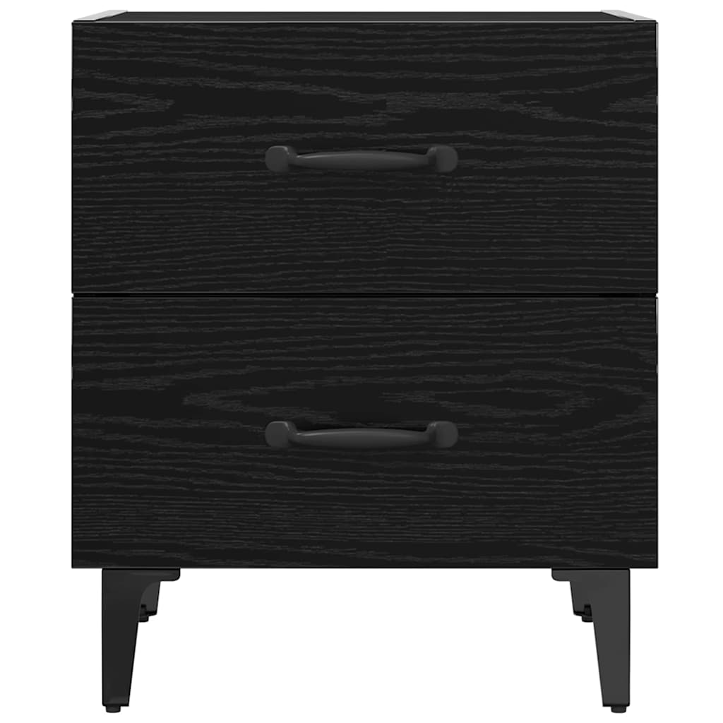 Zásuvka Pod Postel 2 Ks Černý Dub 40 X 35 X 47,5 Cm