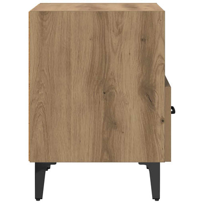 Noční Skříňka Artisanový Dub 40 X 35 X 47,5 Cm Kompozitní Dřevo