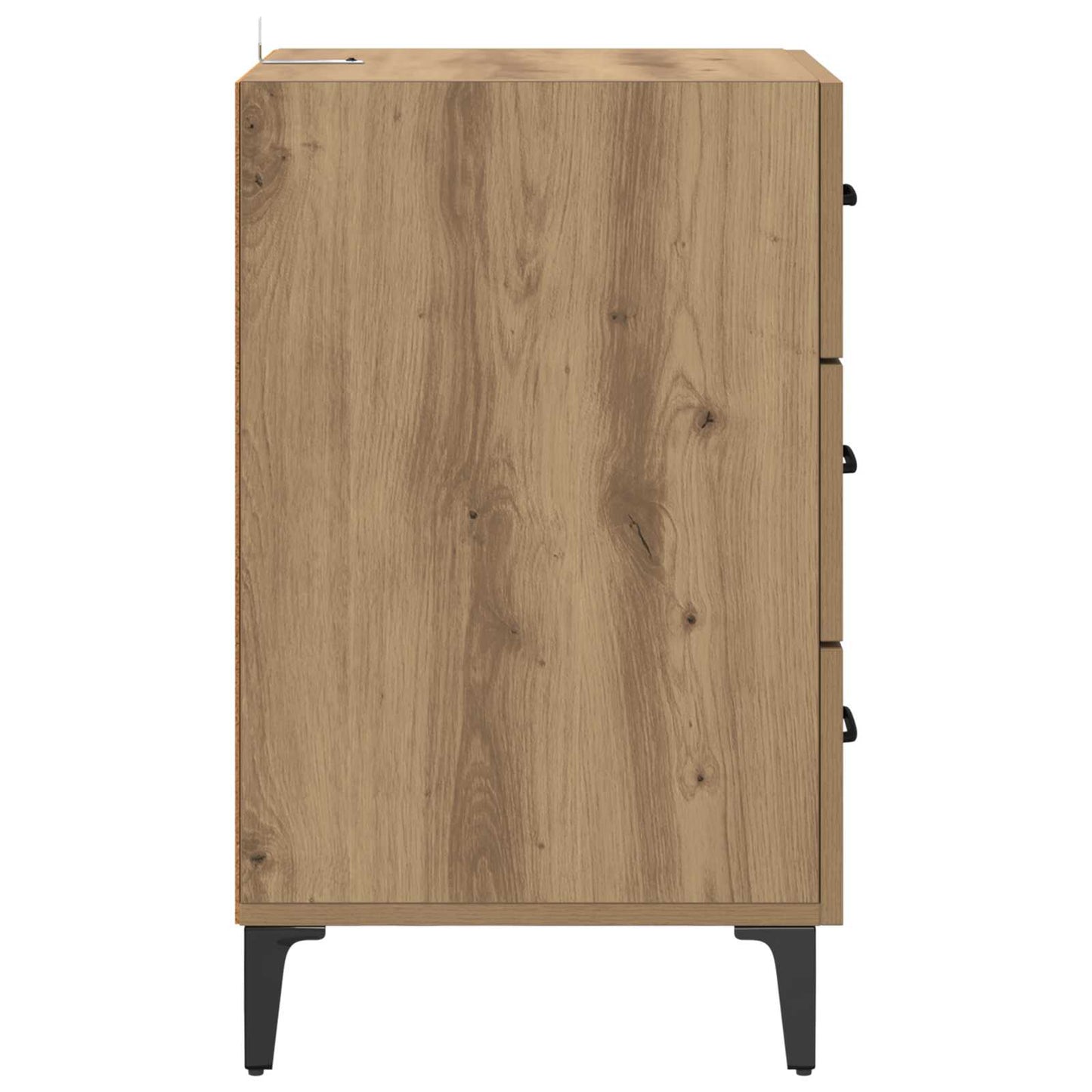 Noční Skříňka Artisanový Dub 40 X 40.5 X 66 Cm Kompozitní Dřevo