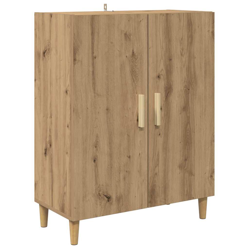 Servírovací Skříň Artisanový Dub 70 X 34 X 90 Cm