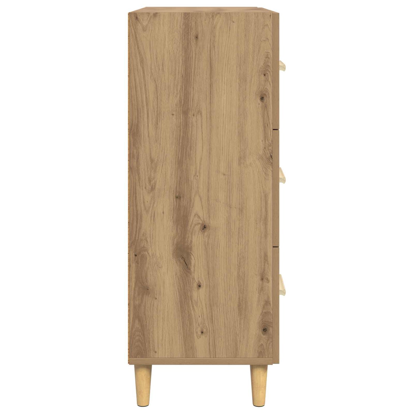 Servírovací Skříň Artisanový Dub 69,5 X 34 X 90 Cm