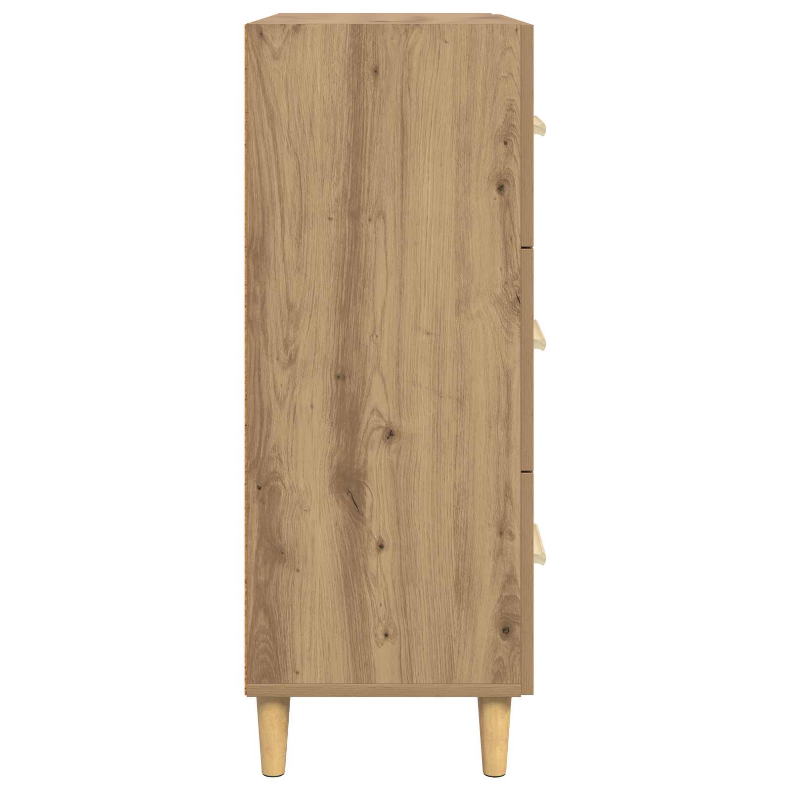 Servírovací Skříň Artisanový Dub 69,5 X 34 X 90 Cm