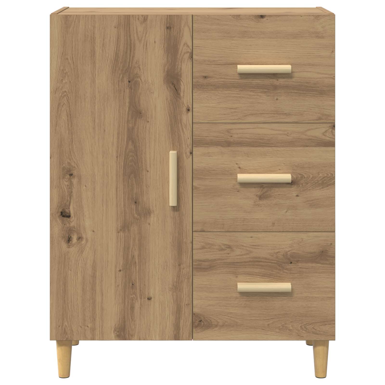 Servírovací Skříň Artisanový Dub 34 X 69.5 X 90 Cm