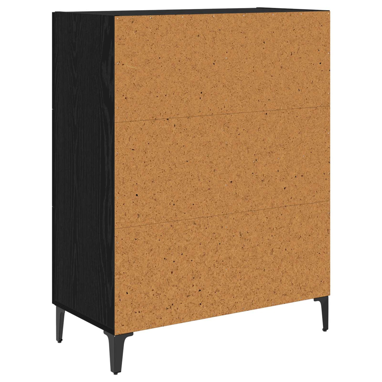 Servírovací Skříň Černý Dub 69,5 X 34 X 90 Cm Kompozitní Dřevo