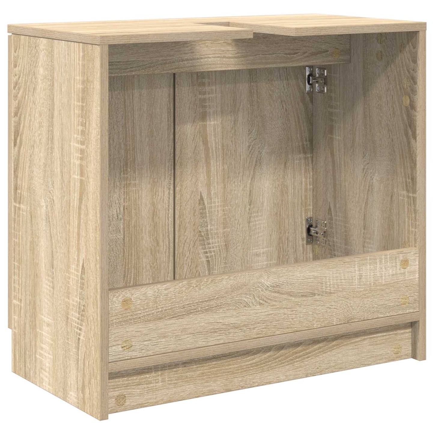 Koupelnová Skříň Sonoma Dub 64,5 X 33,5 X 59 Cm