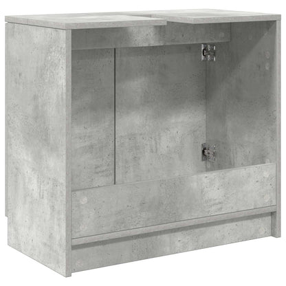 Koupelnová Skříň Betonově Šedá 64,5 X 33,5 X 59 Cm