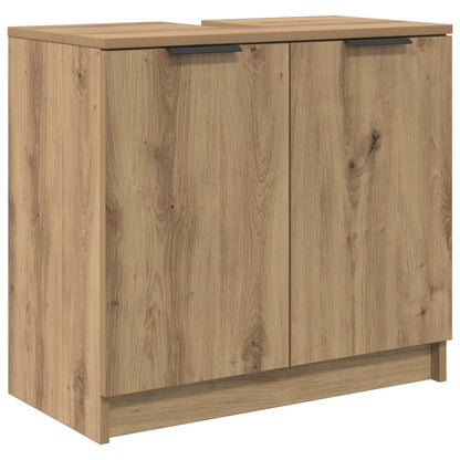 Koupelnová Skříň Artisanový Dub 64,5 X 33,5 X 59 Cm