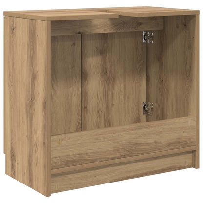 Koupelnová Skříň Artisanový Dub 64,5 X 33,5 X 59 Cm