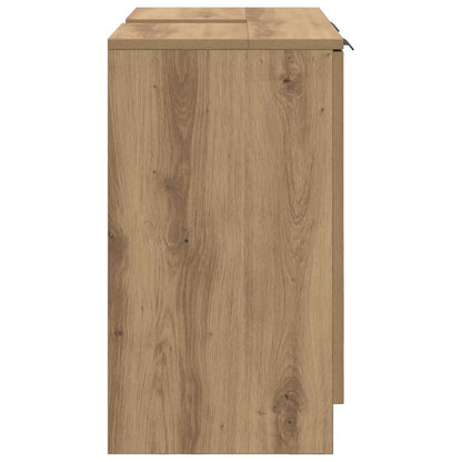 Koupelnová Skříň Artisanový Dub 64,5 X 33,5 X 59 Cm