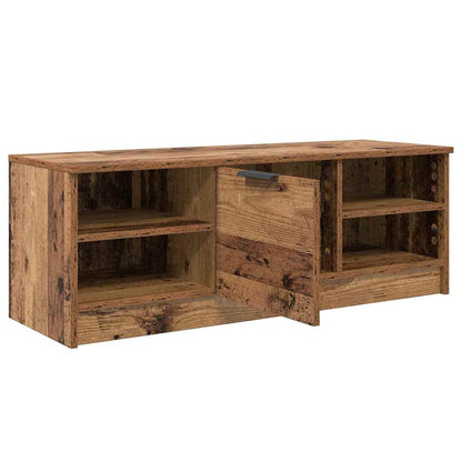 Televizní Skříň 102 X 35 X 36,5 Cm Staré Dřevo Kompozitní Dřevo