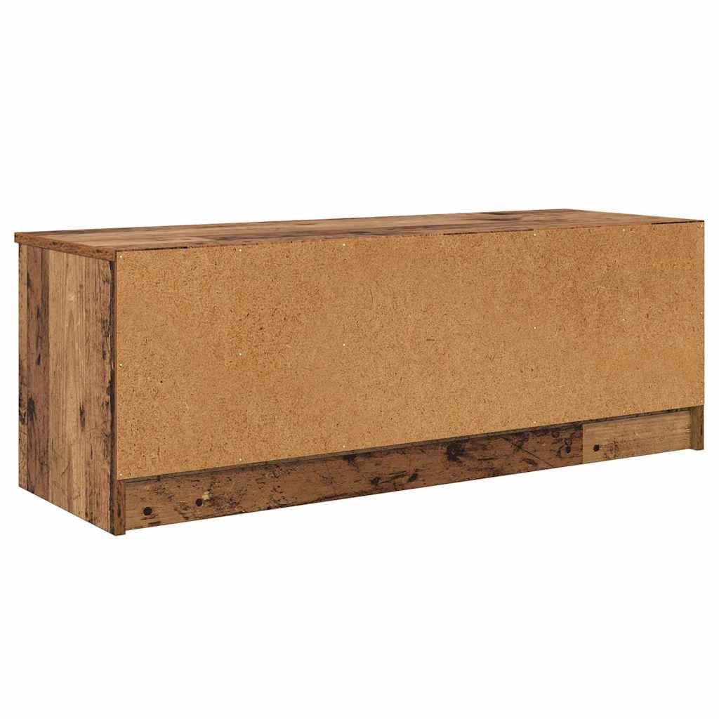 Televizní Skříň 102 X 35 X 36,5 Cm Staré Dřevo Kompozitní Dřevo