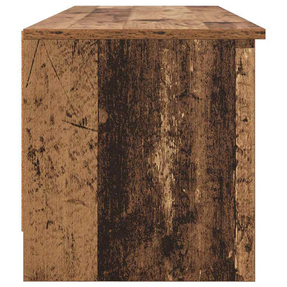 Televizní Skříň 102 X 35 X 36,5 Cm Staré Dřevo Kompozitní Dřevo