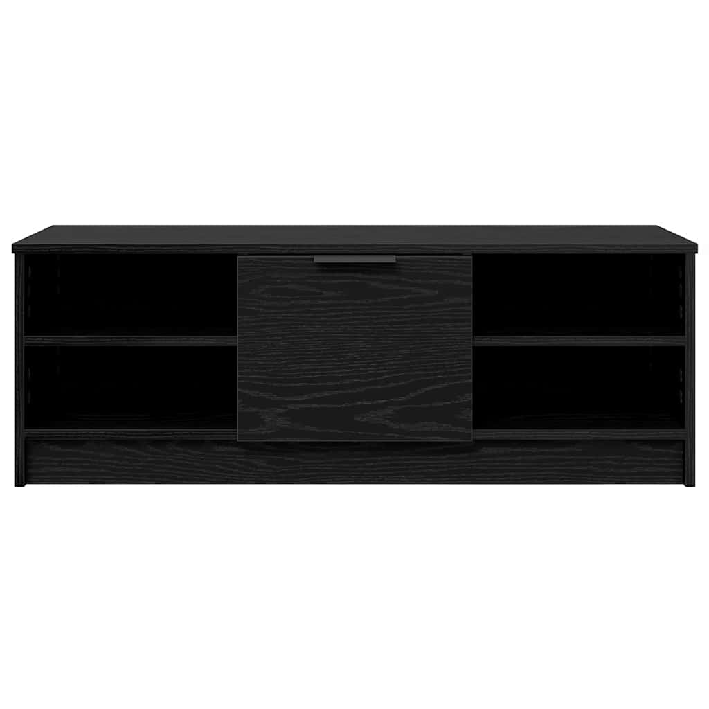 Televizní Skříň 102 X 35 X 36,5 Cm Černý Dub Kompozitní Dřevo
