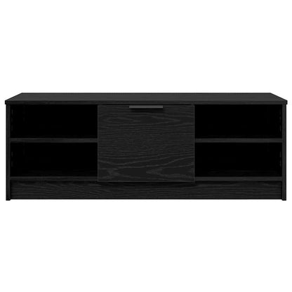 Televizní Skříň 102 X 35 X 36,5 Cm Černý Dub Kompozitní Dřevo