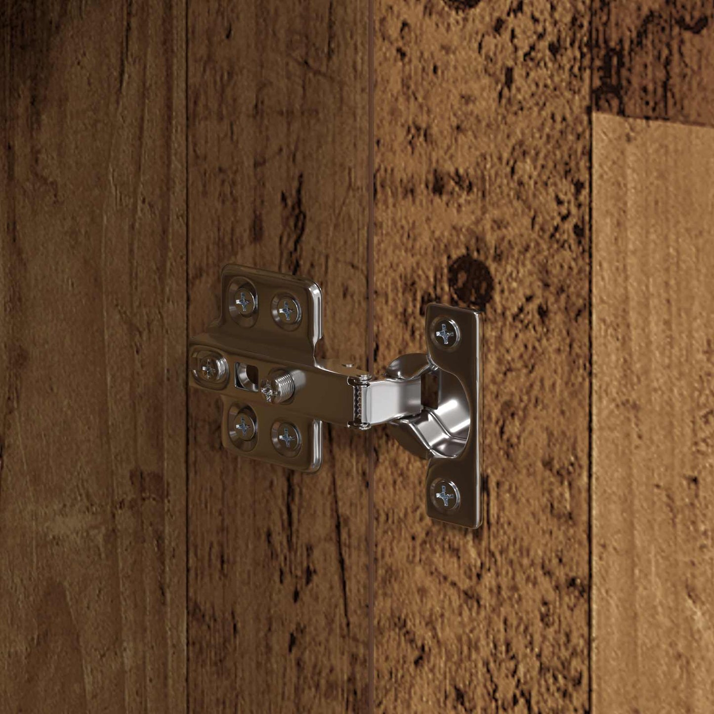 Servírovací Skříň Staré Dřevo 60 X 30 X 70 Cm Kompozitní Dřevo