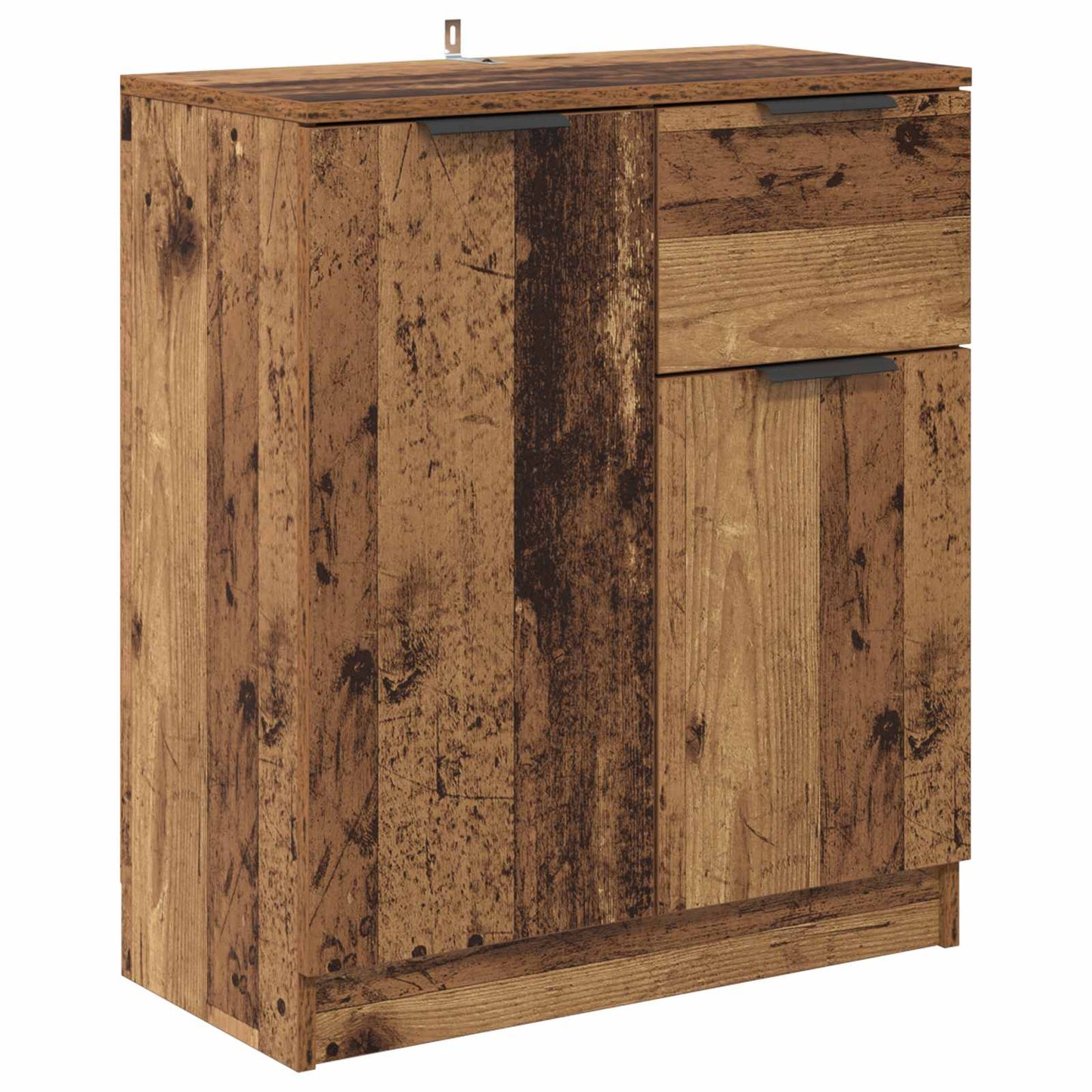 Servírovací Skříň Staré Dřevo 60 X 30 X 70 Cm Kompozitní Dřevo