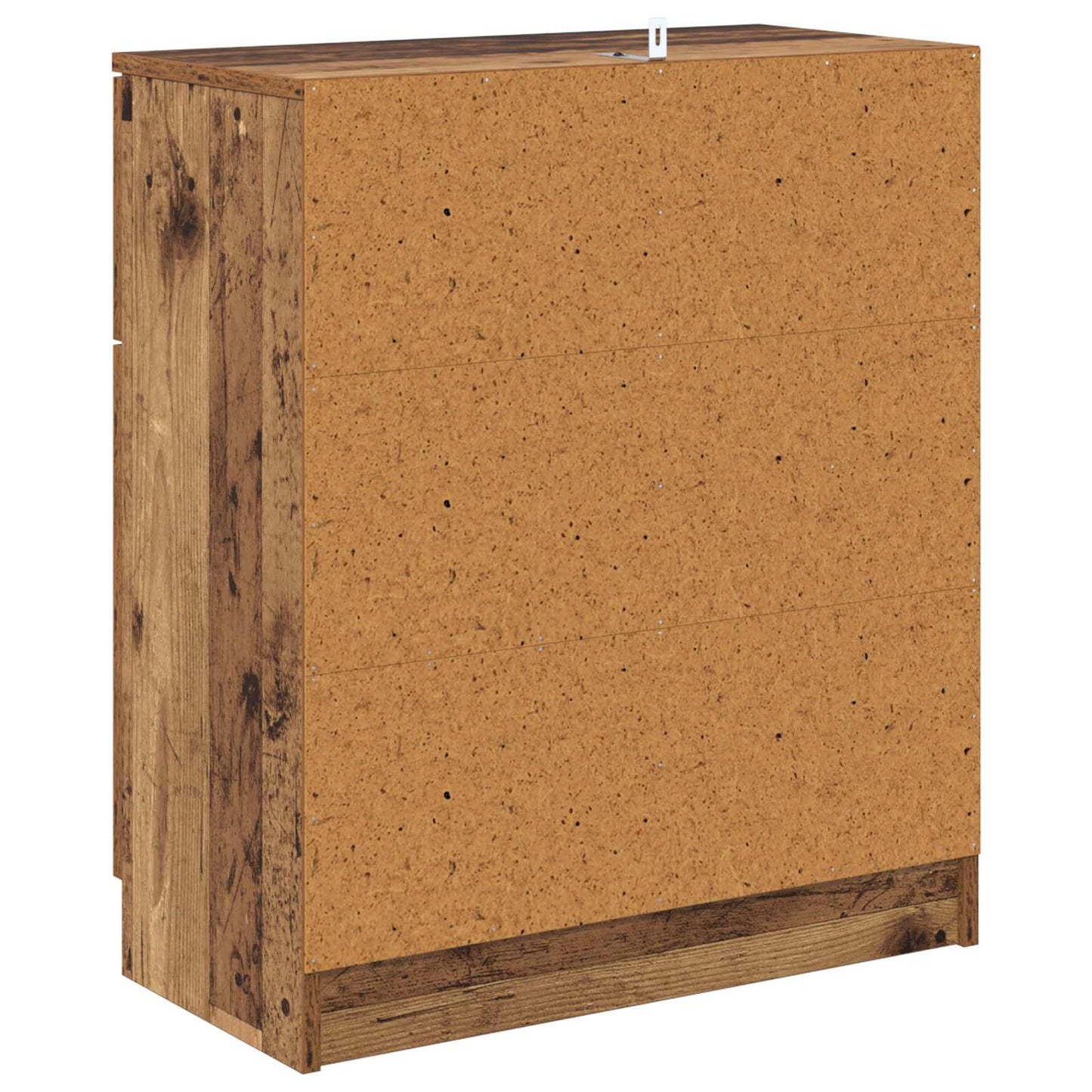 Servírovací Skříň Staré Dřevo 60 X 30 X 70 Cm Kompozitní Dřevo