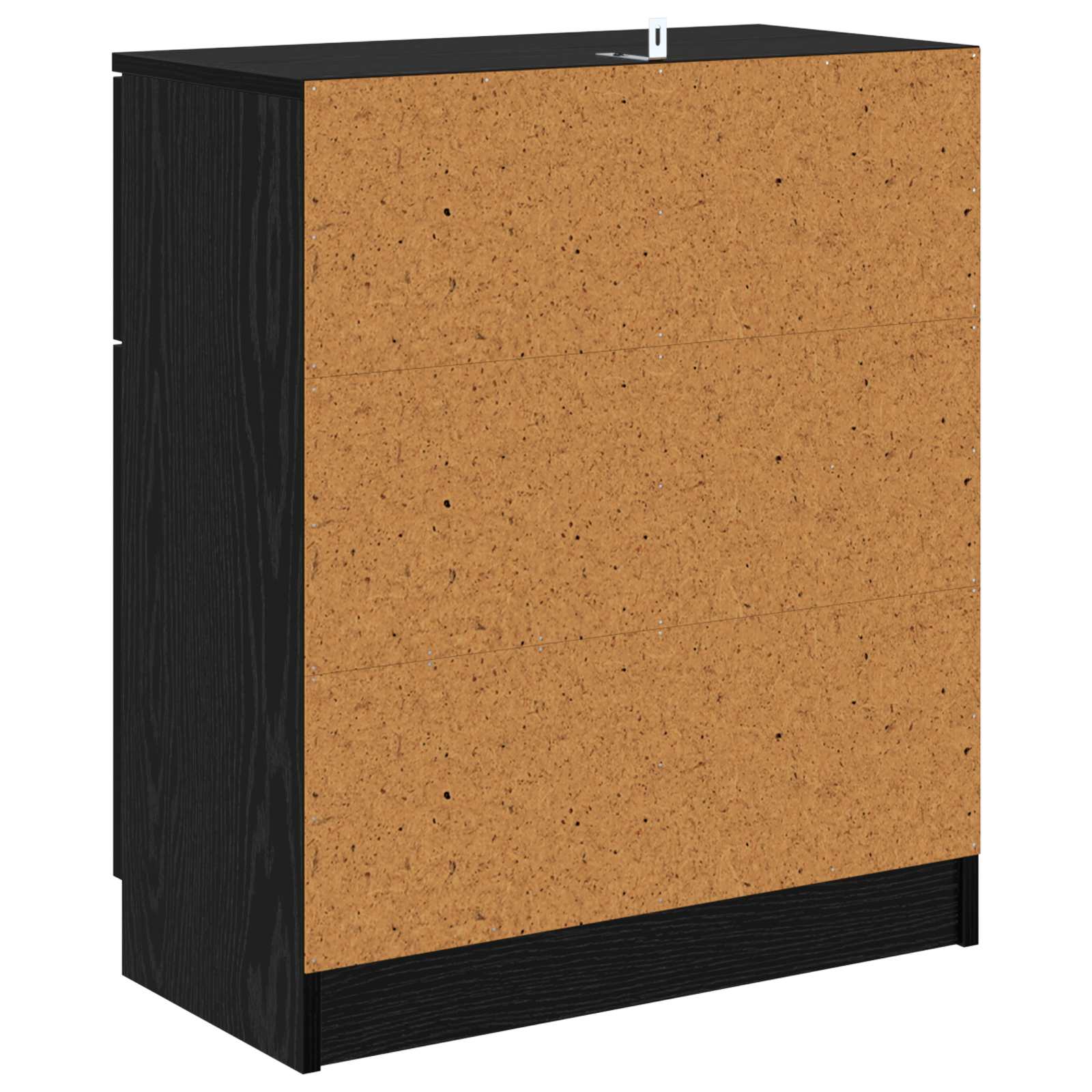 Servírovací Skříň Černý Dub 60 X 30 X 70 Cm Kompozitní Dřevo