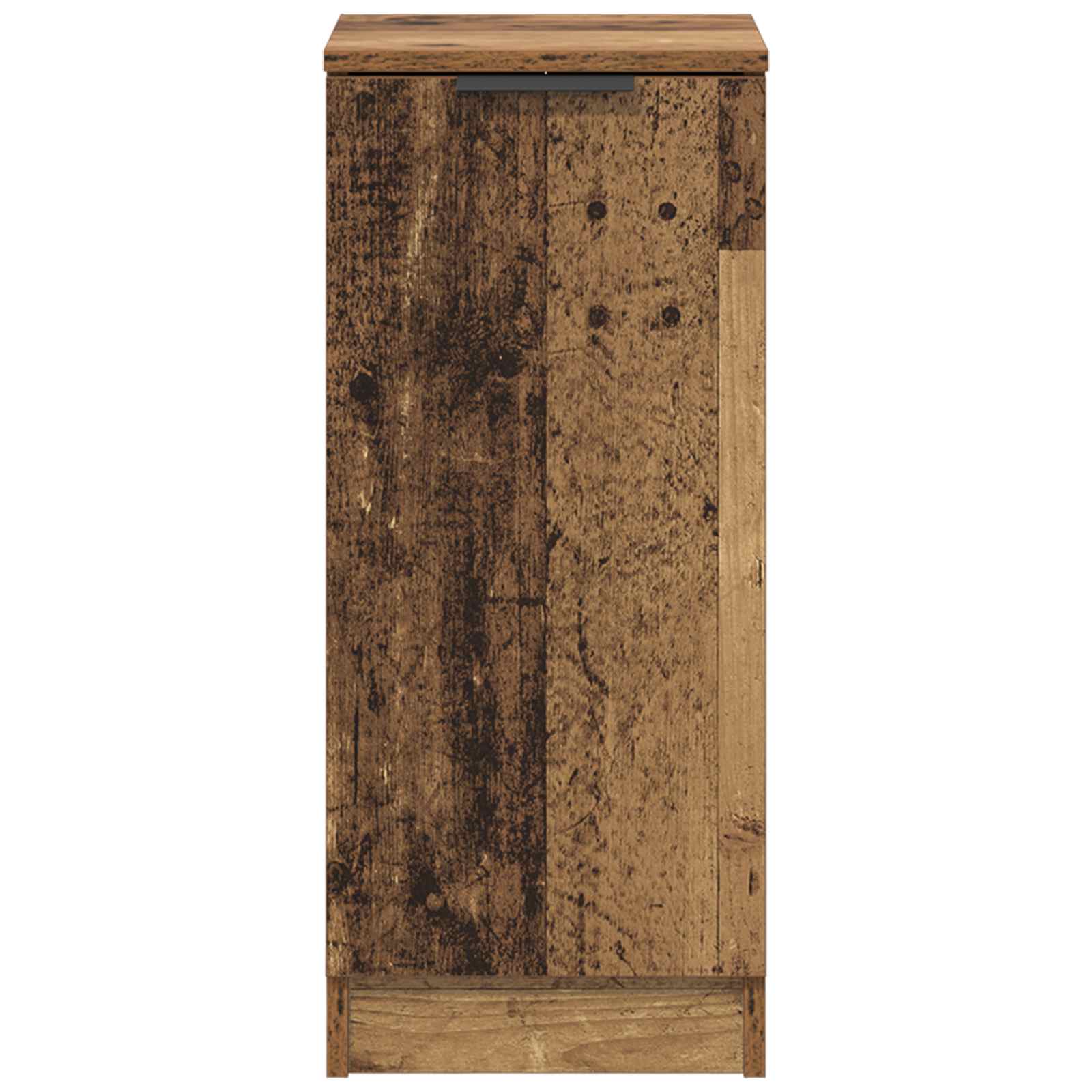 Servírovací Skříň Staré Dřevo 30 X 30 X 70 Cm Kompozitní Dřevo