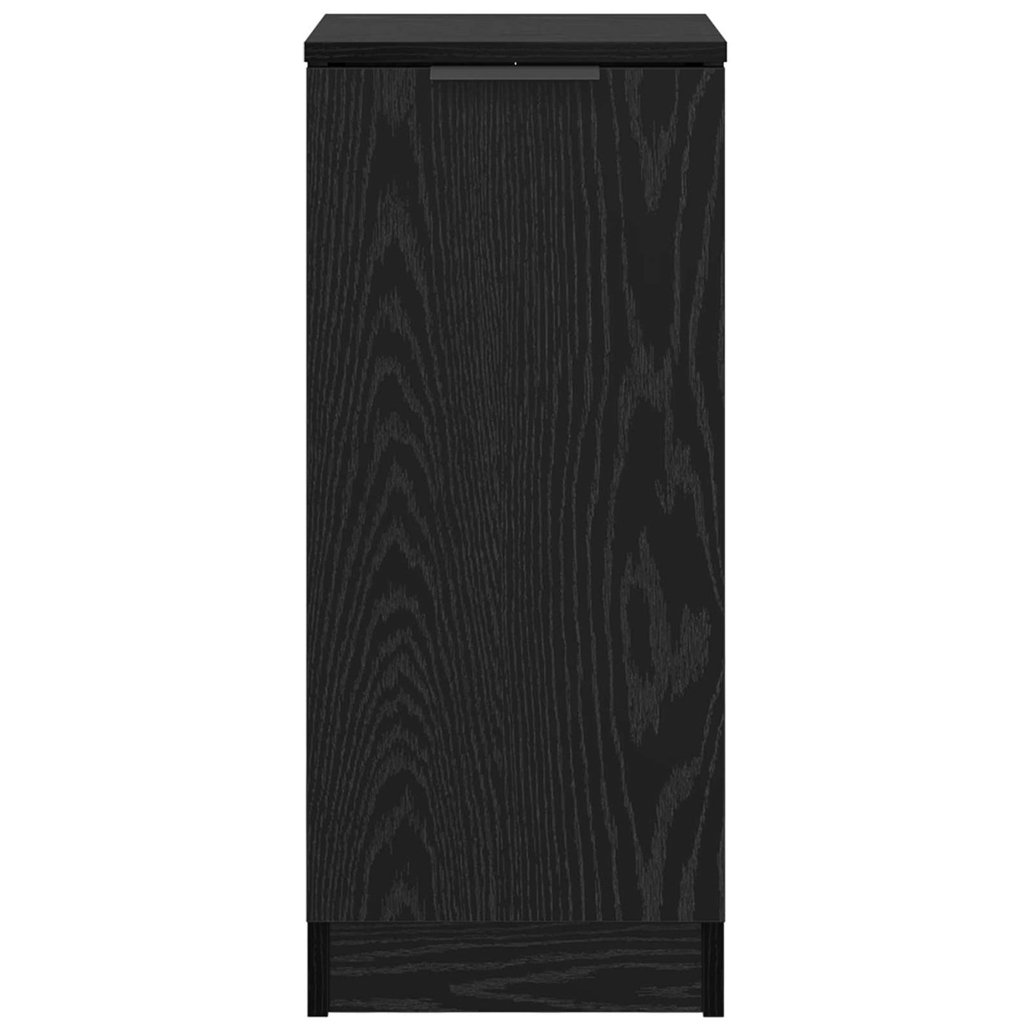 Servírovací Skříň Černý Dub 30 X 30 X 70 Cm Kompozitní Dřevo