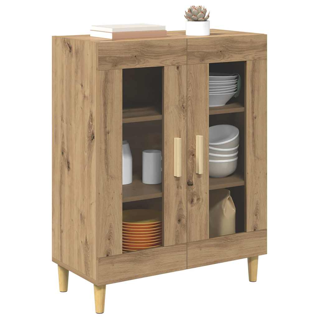 Servírovací Skříň Artisanový Dub 69,5 X 34 X 90 Cm