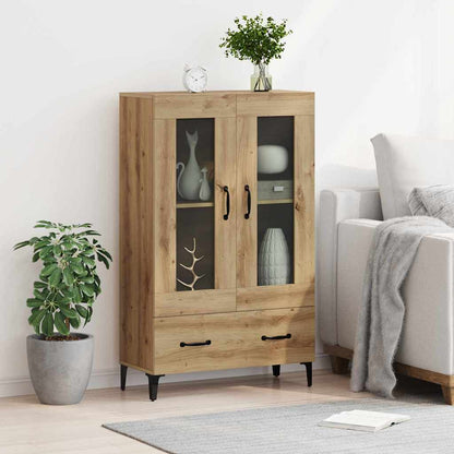 Vysoký Bufet Artisanový Dub 70 X 31 X 115 Cm