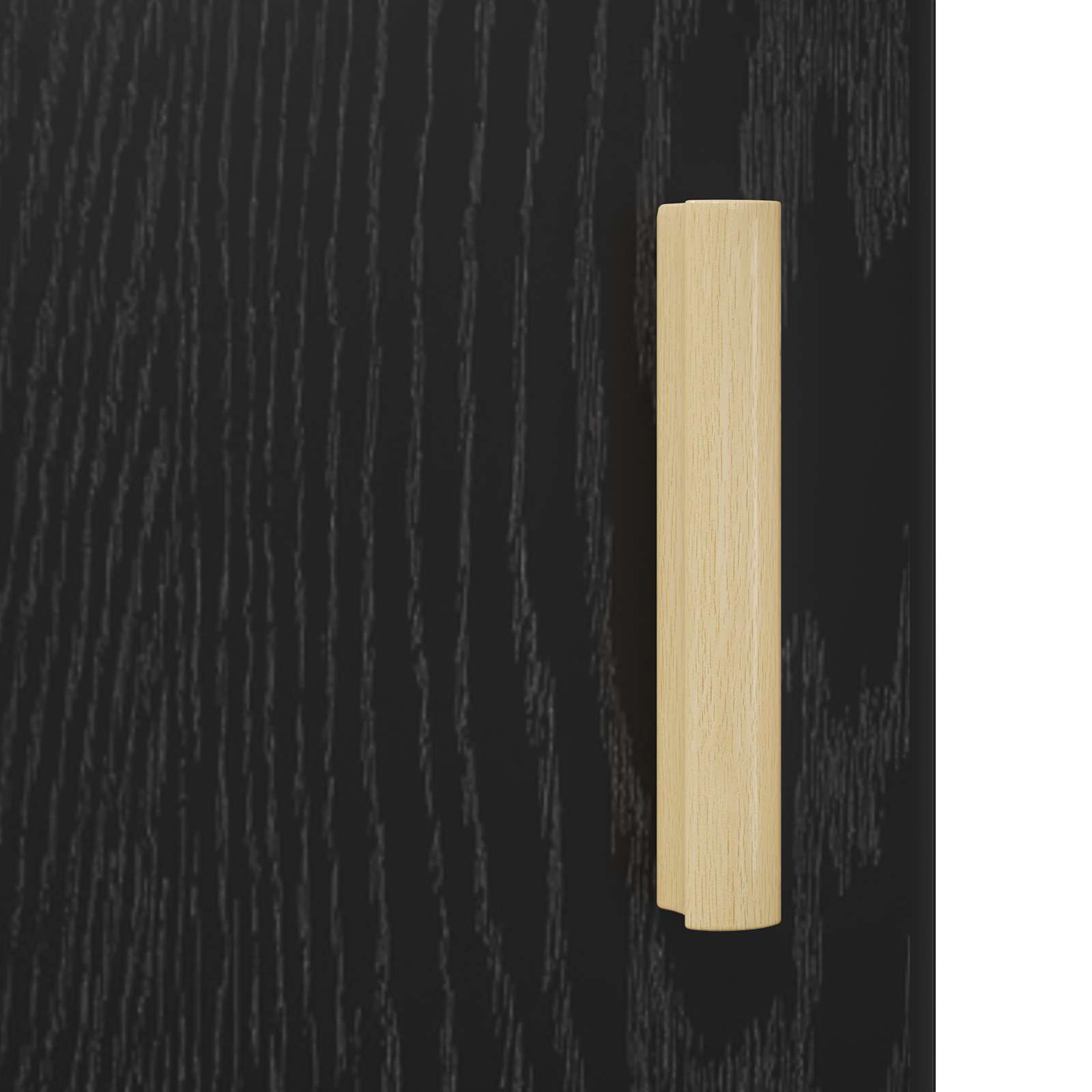Servírovací Skříň Černý Dub 34,5 X 34 X 90 Cm Kompozitní Dřevo