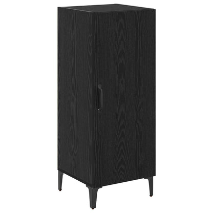 Servírovací Skříň Černý Dub 34,5 X 34 X 90 Cm Kompozitní Dřevo