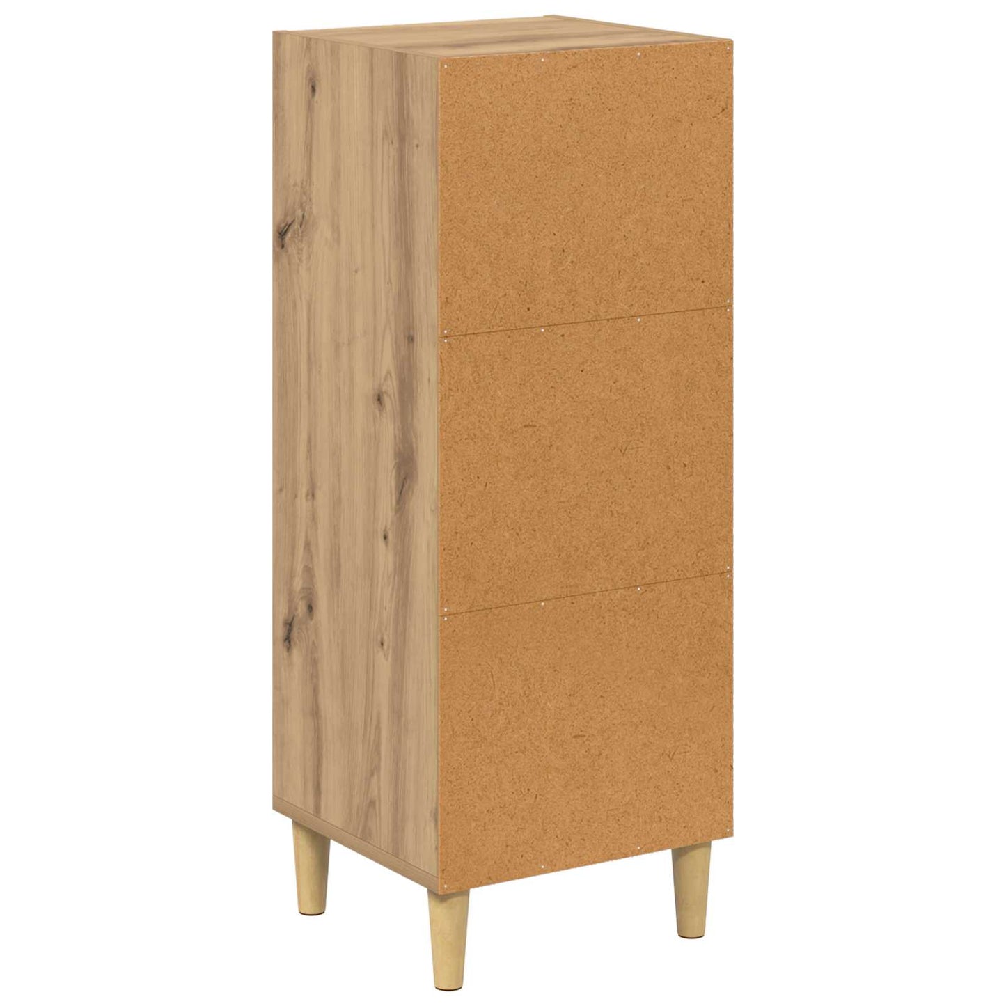 Servírovací Skříň Artisanový Dub 34,5 X 32,5 X 90 Cm