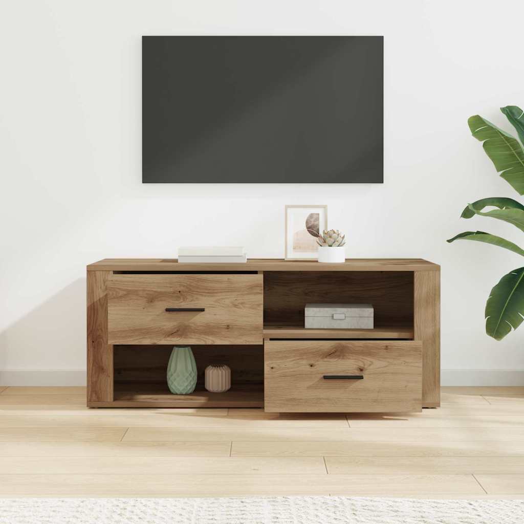 Televizní Skříň 100 X 35 X 40 Cm Artisanový Dub