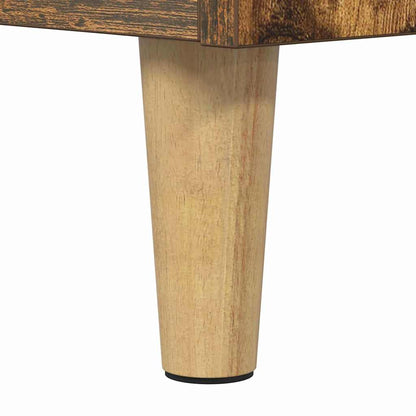 Televizní Skříň 100 X 35 X 55 Cm Staré Dřevo Kompozitní Dřevo