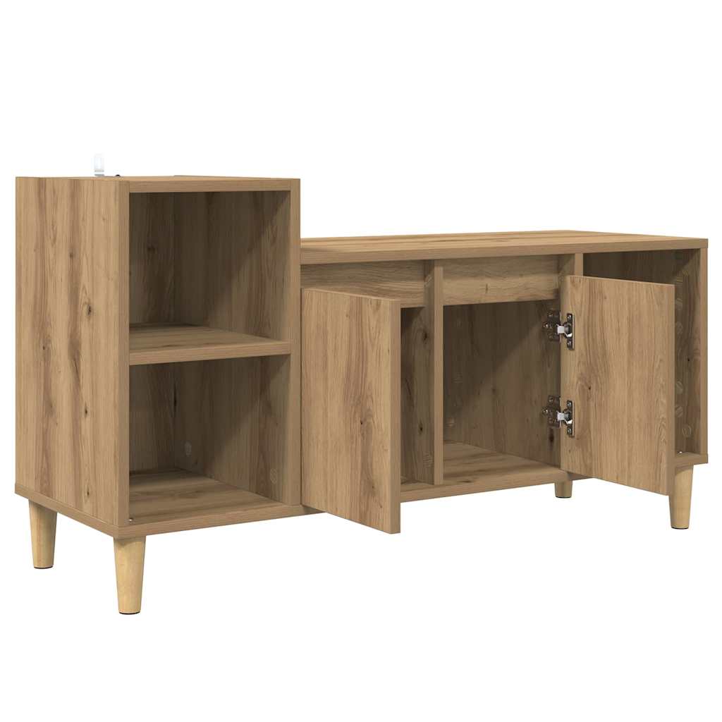 Televizní Skříň 100 X 35 X 55 Cm Artisanový Dub
