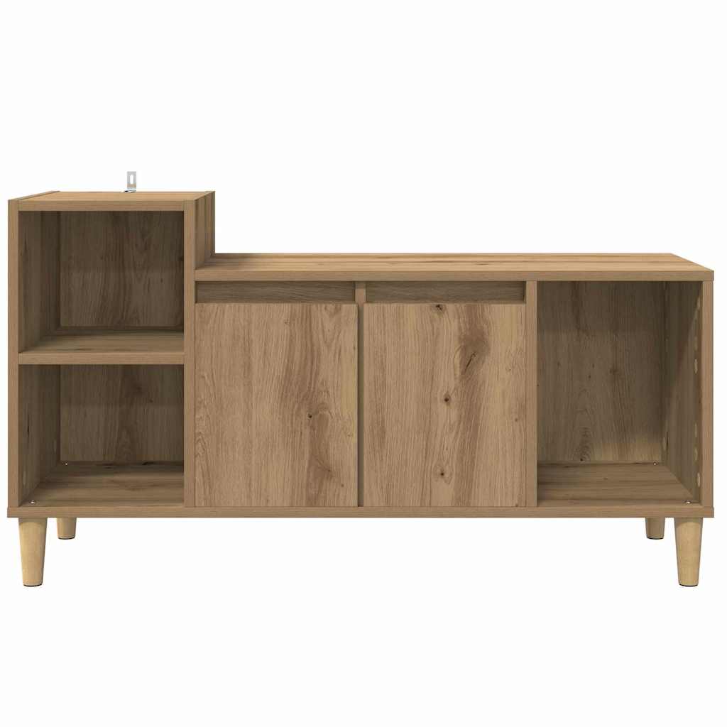 Televizní Skříň 100 X 35 X 55 Cm Artisanový Dub