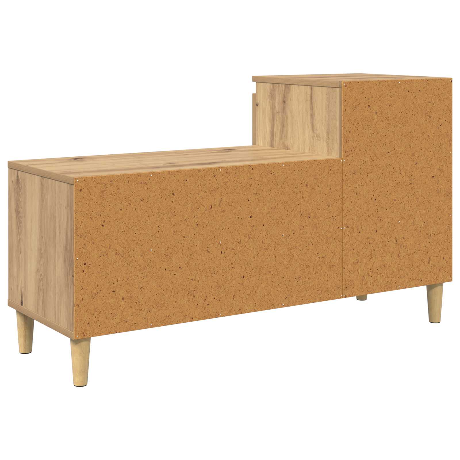 Skříň Na Obuv 102 X 36 X 60 Cm Kompozitní Dřevo Artisanový Dub